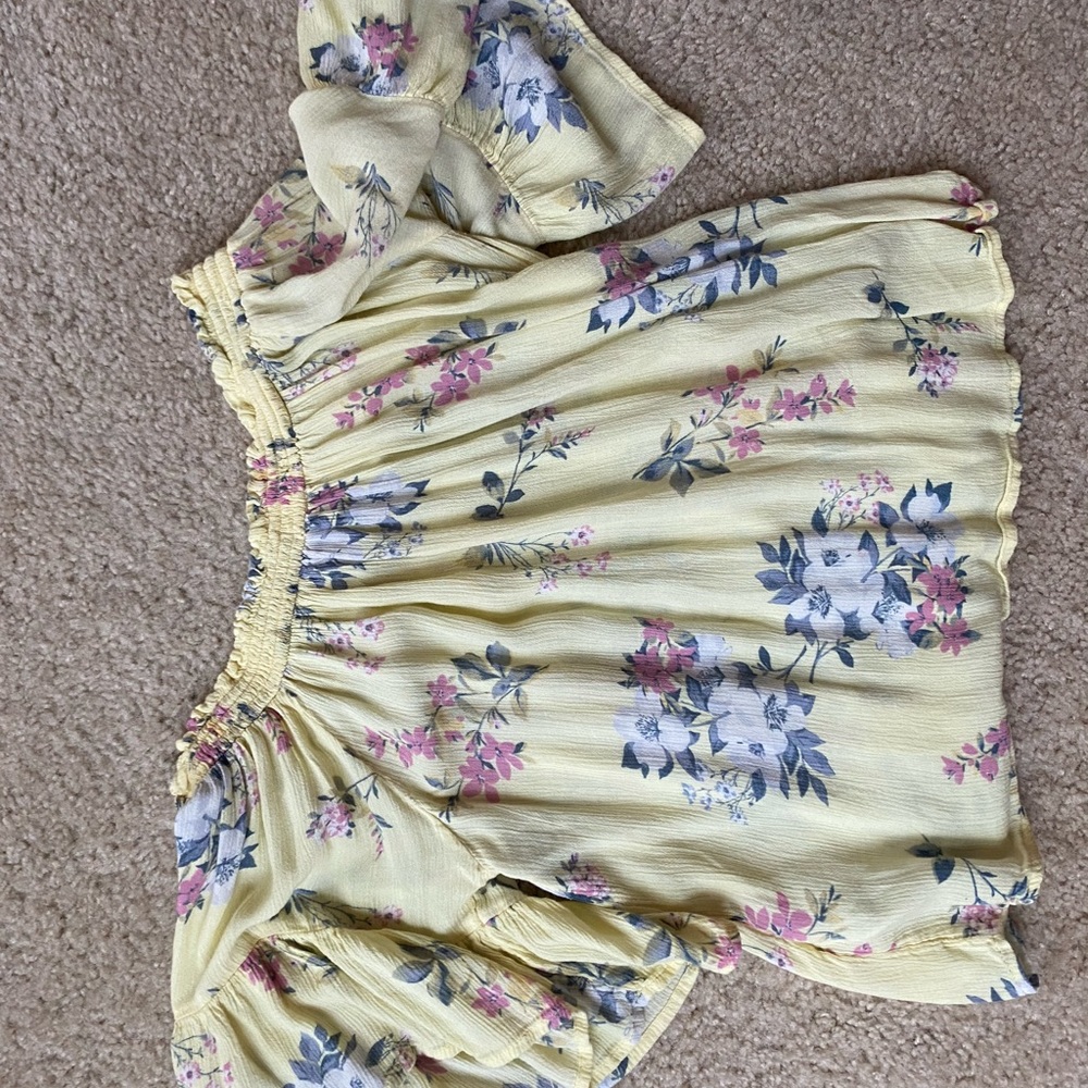 Trendy off shoulder blouse